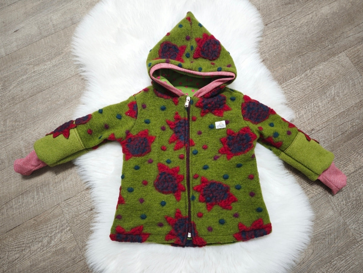 Wollwalk-Jacke