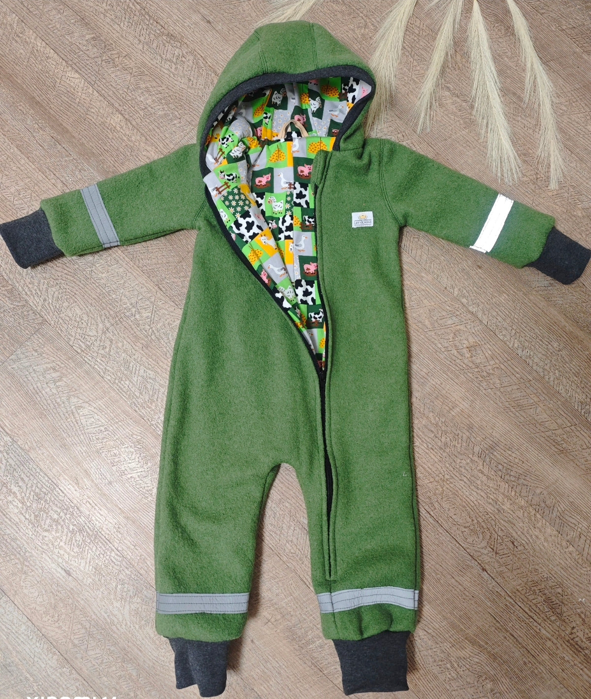 Wollwalk-Overall mit ref