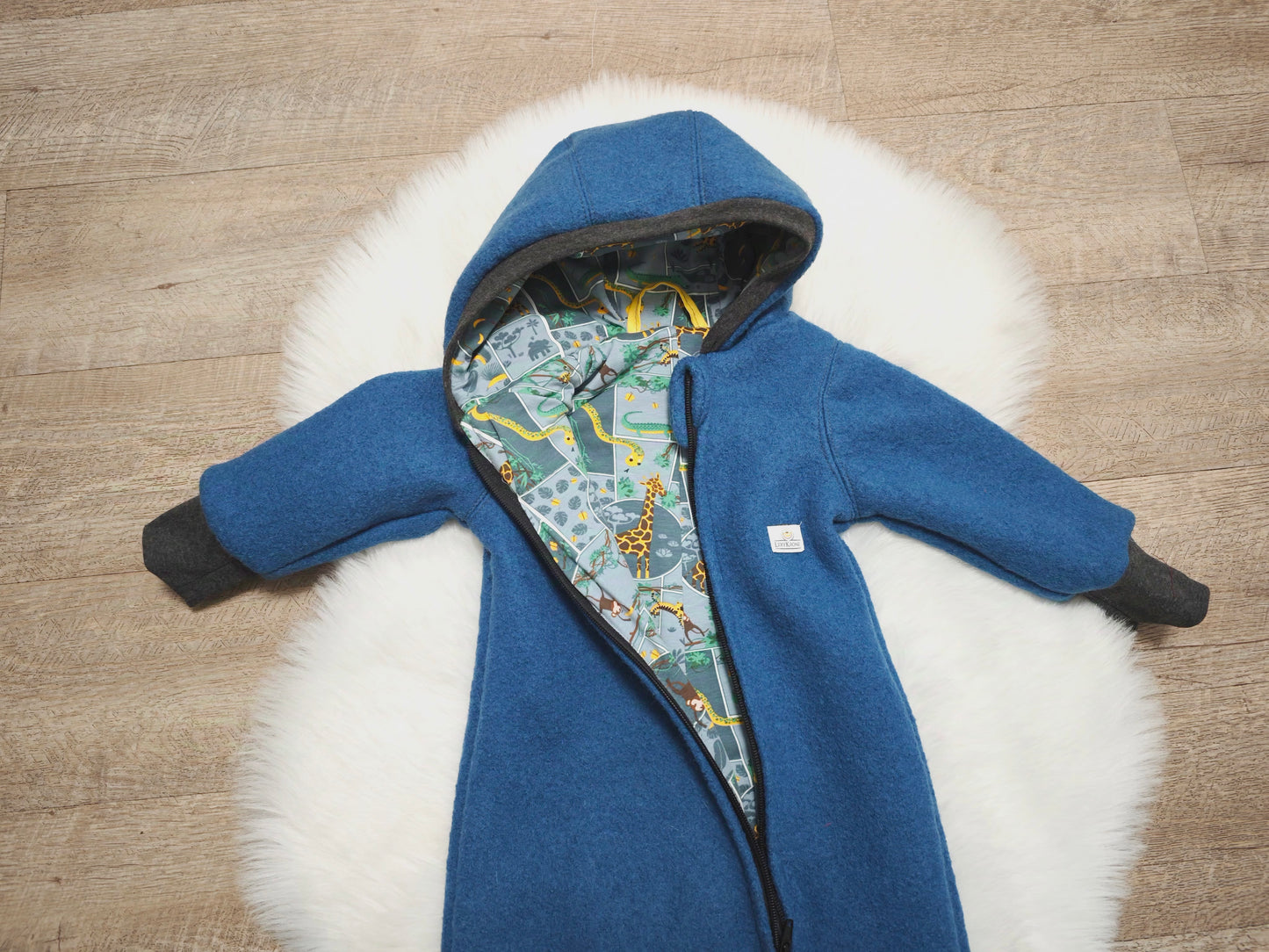 Wollwalk-Overall Gr.80