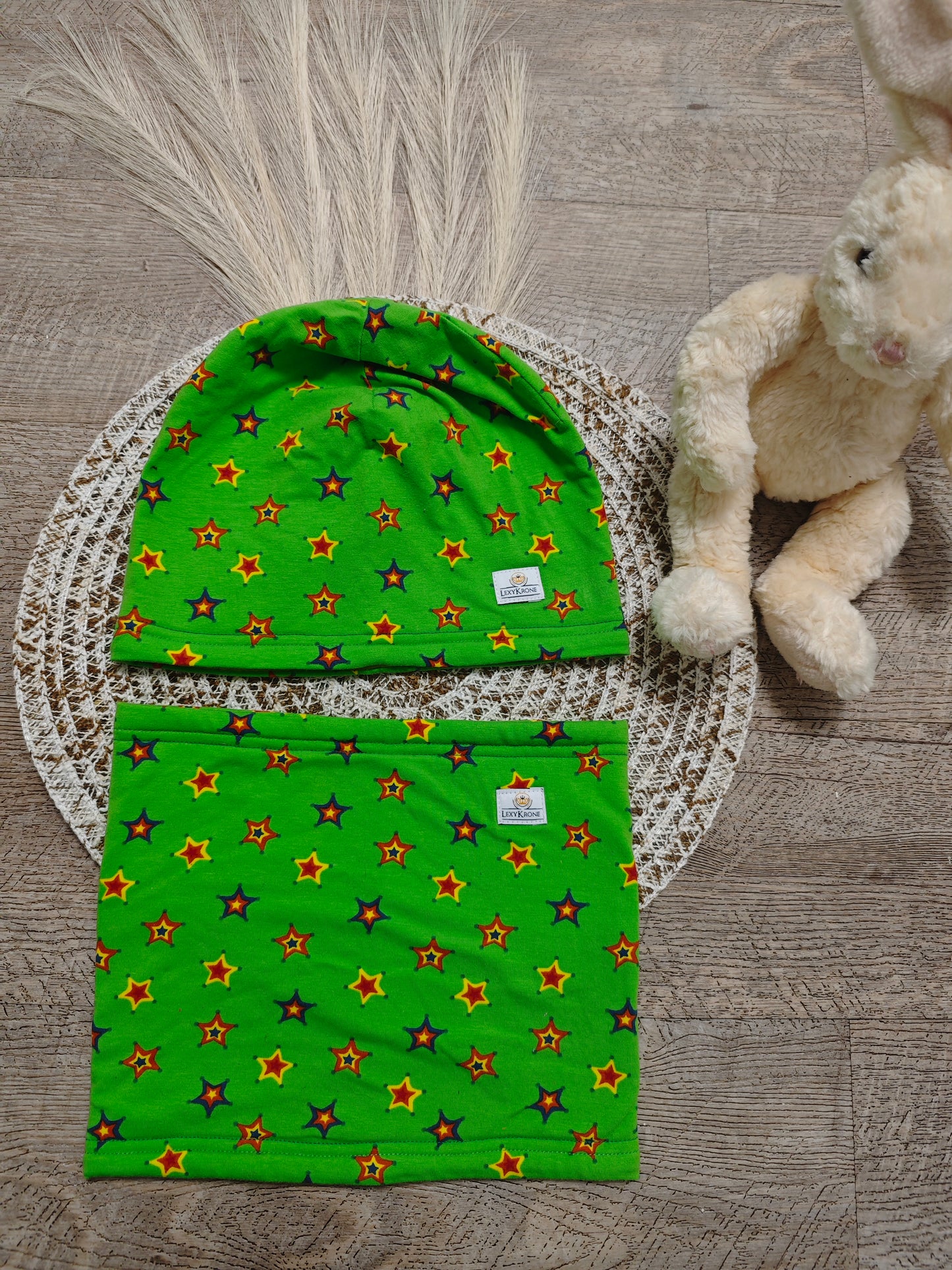 Beani mit Loop/Winter in Gr. XL